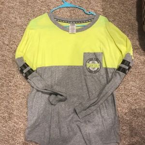 NEW Pink oversized long sleeve shirt